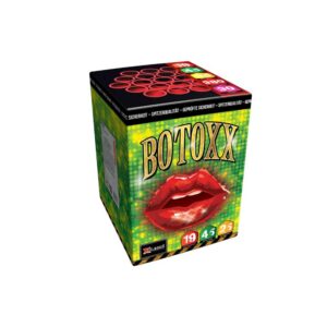 Botoxx tűzijáték telep 19 lövéssel, 30 mm kaliberrel, Xplode márkától