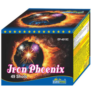 Iron Phoenix 49 lövéses tűzijáték telep 20 mm kaliberrel