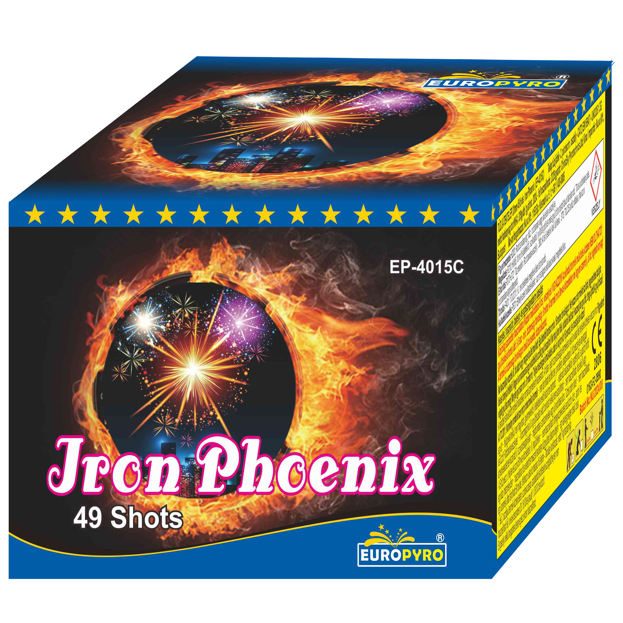 Iron Phoenix 49 l&ouml;v&eacute;ses tűzij&aacute;t&eacute;k telep 20 mm kaliberrel