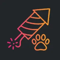 Csendes tűzijátékok ikon