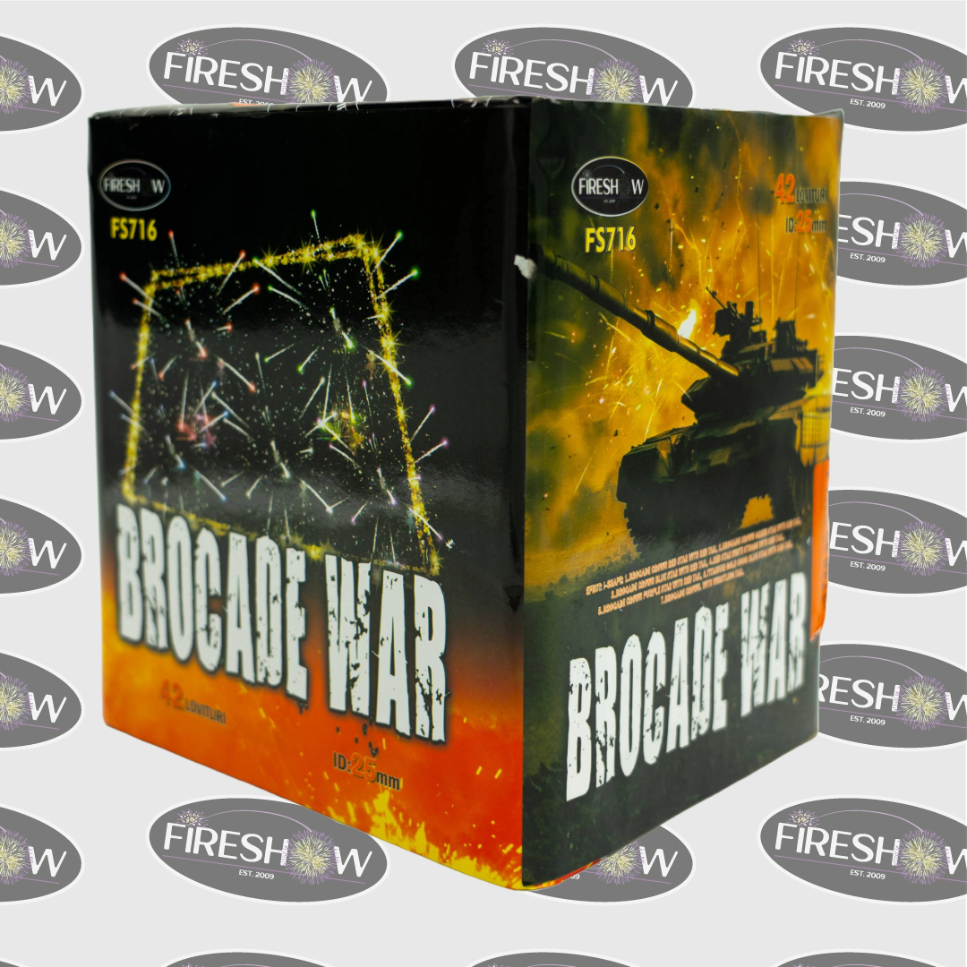 Brocade War tűzij&aacute;t&eacute;k telep, 42 l&ouml;v&eacute;ses, 25 mm-es, F2 kateg&oacute;ria