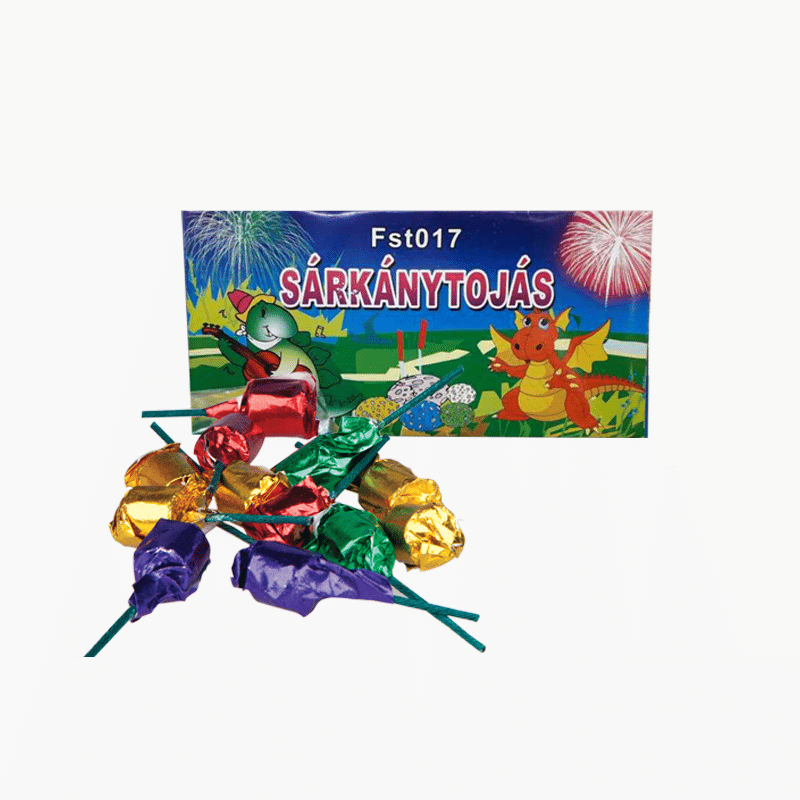 S&aacute;rk&aacute;nytoj&aacute;s tűzij&aacute;t&eacute;k 12 db &ndash; 3&ndash;5 mp műk&ouml;d&eacute;s, tűzpiros &eacute;s narancsos f&eacute;nyhat&aacute;sok