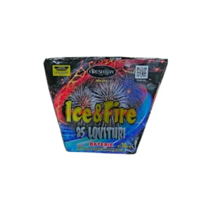 Ice & Fire tűzijáték telep 25 lövéssel, 30 mm kaliberrel, Fireshow márkától
