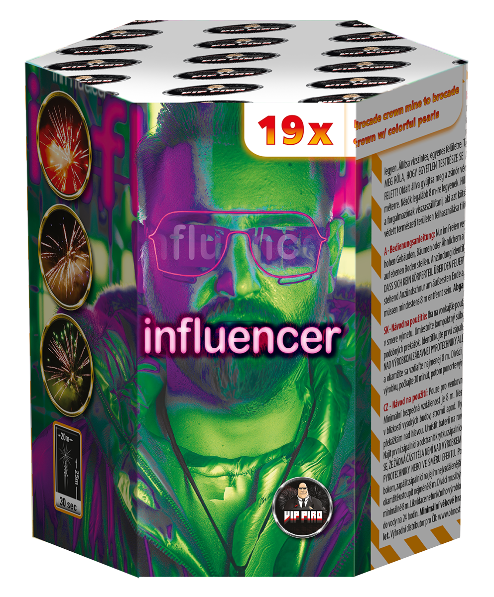 vippiro influencer tűzij&aacute;t&eacute;k telep