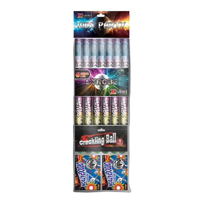 kids party tűzij&aacute;t&eacute;k j&aacute;t&eacute;kcsomag