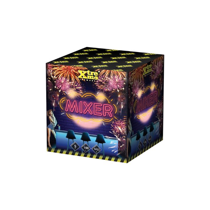 Mixer tűzij&aacute;t&eacute;k szikrasz&ouml;kők&uacute;t