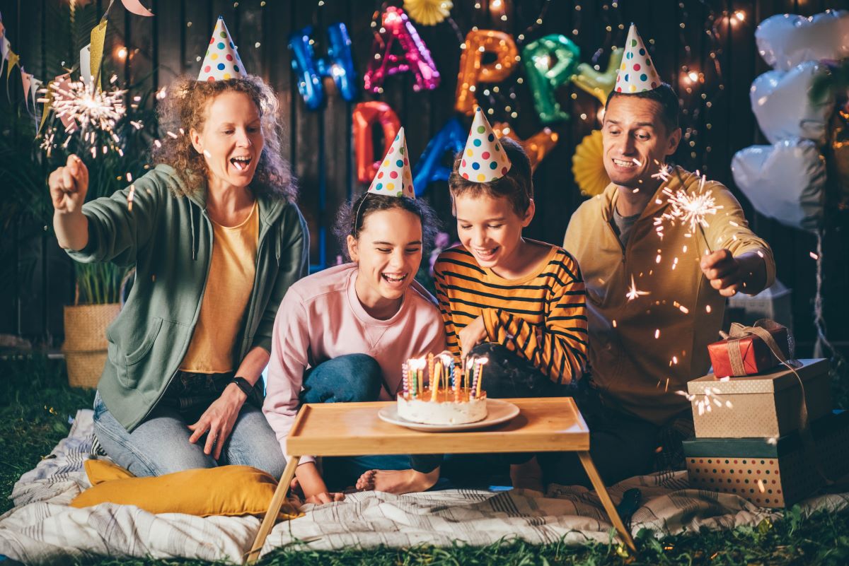 Tűzijáték születésnapra