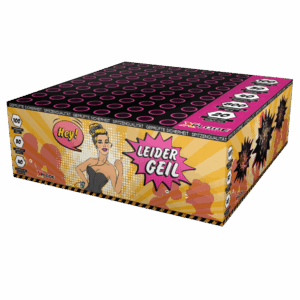 LEIDER GEIL tűzijáték telep100 lövéssel , 20 mm-es csövekkel