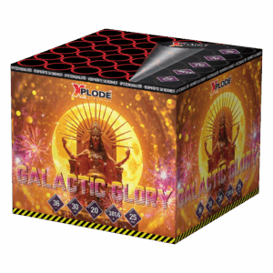 Galactic Glory tűzijáték telep – 36 lövés, 25 mm kaliber