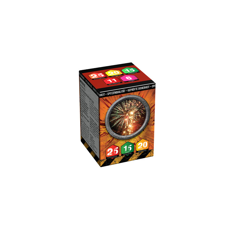 Xplode Missile tűzij&aacute;t&eacute;k telep 25 l&ouml;v&eacute;ssel, gyors, intenz&iacute;v show