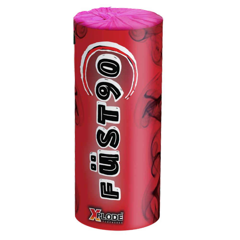 Piros f&uuml;st 90 mp Xplode P1 f&uuml;steffekt k&uuml;lt&eacute;ri esem&eacute;nyekhez &eacute;s fot&oacute;z&aacute;sokhoz